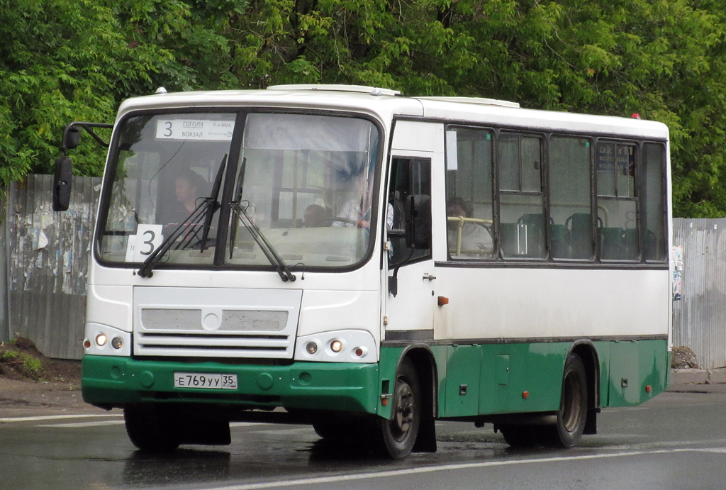 Вологодская область, ПАЗ-320402-03 № Е 769 УУ 35