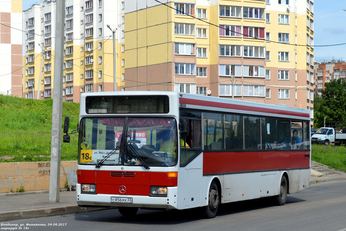 Владимирская область, Mercedes-Benz O405 № С 856 МХ 33