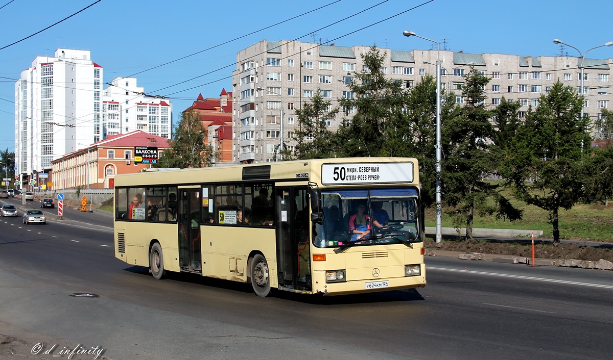 Region Krasnojarsk, Mercedes-Benz O405N Nr. У 624 КМ 124