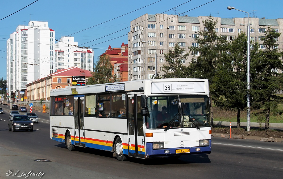 Красноярский край, Mercedes-Benz O405 № АО 442 24