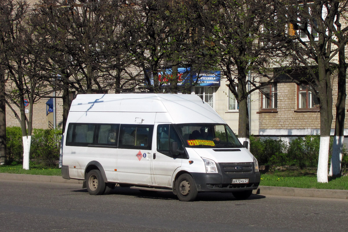 Чувашия, Нижегородец-222709  (Ford Transit) № В 970 МХ 21