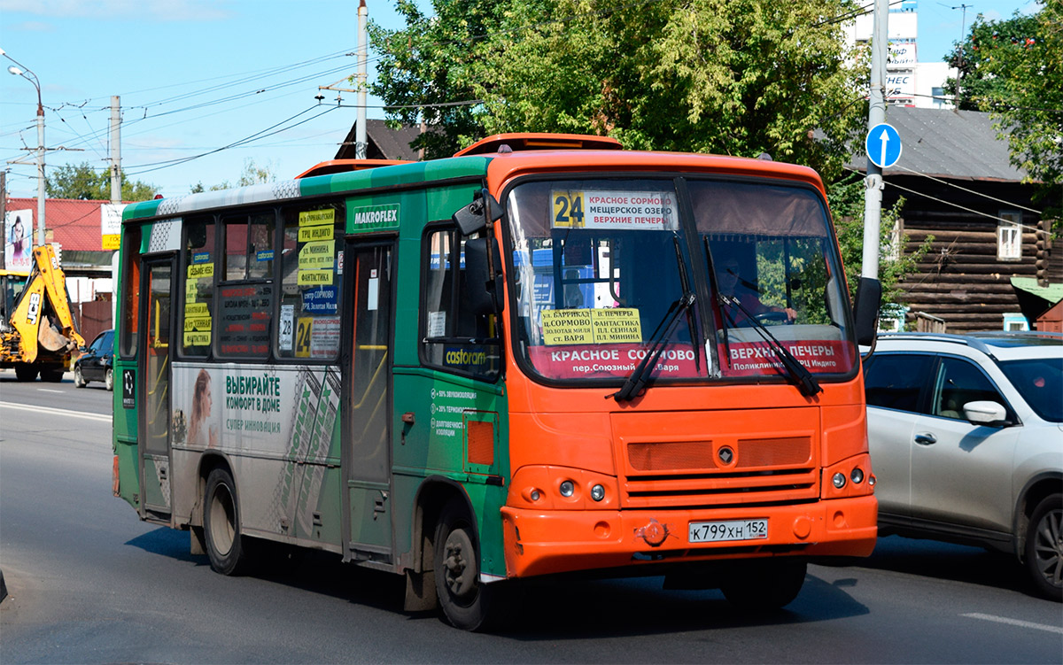 Нижегородская область, ПАЗ-320402-05 № К 799 ХН 152