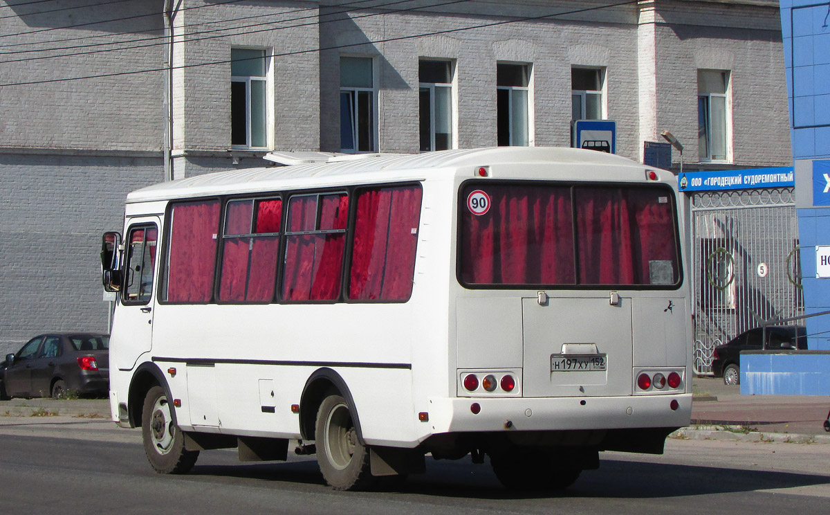 Nizhegorodskaya region, PAZ-32053 č. Н 197 ХУ 152