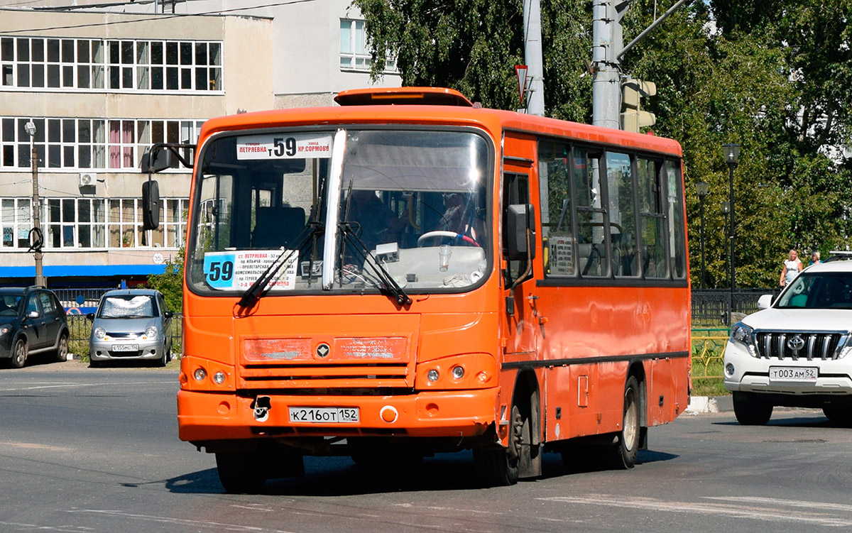 Нижегородская область, ПАЗ-320402-05 № К 216 ОТ 152