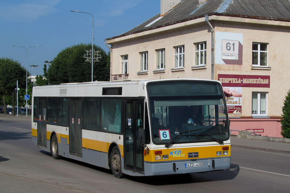 Литва, Van Hool A300 № 85