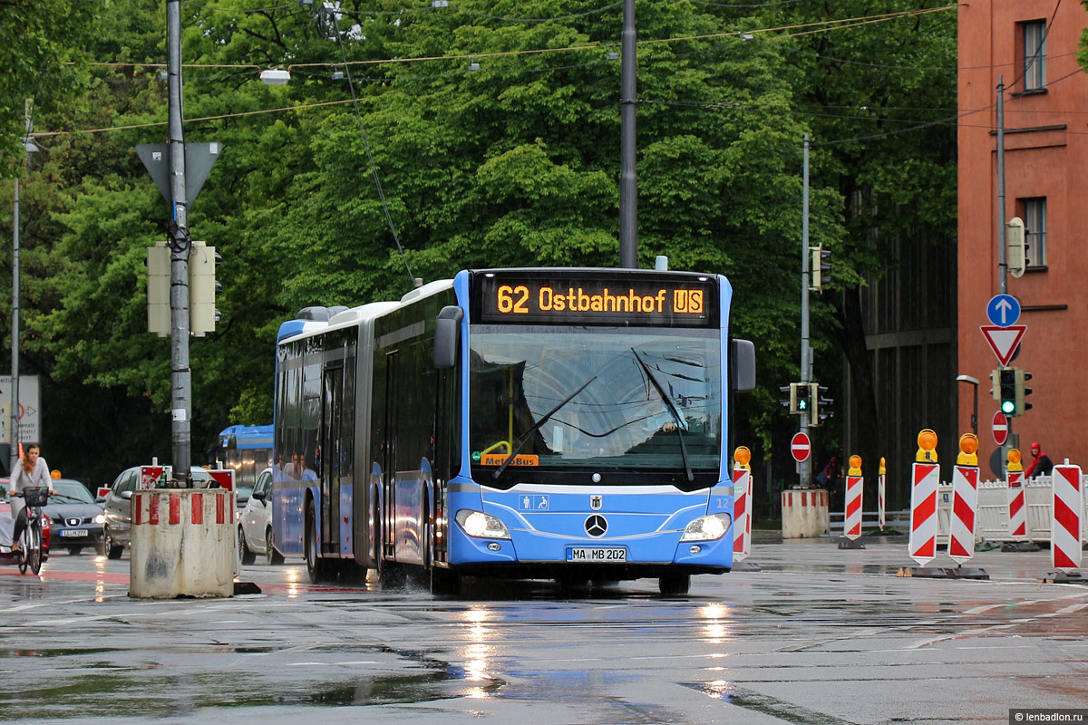 Бавария, Mercedes-Benz Citaro C2 G № 1202