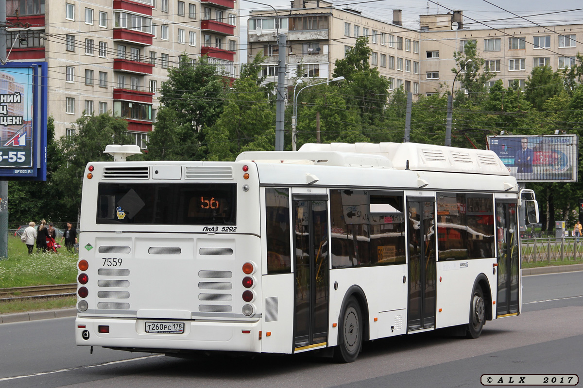 Санкт-Петербург, ЛиАЗ-5292.71 № 7559