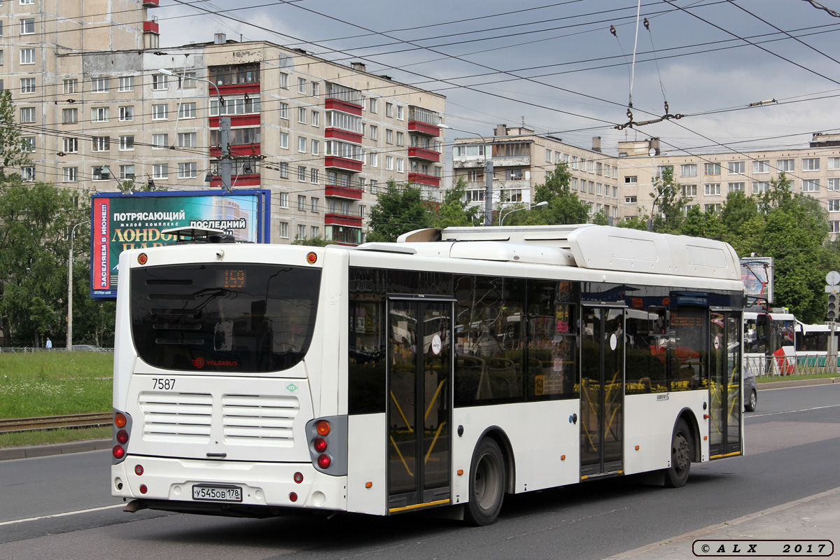 Санкт-Петербург, Volgabus-5270.G2 (CNG) № 7587