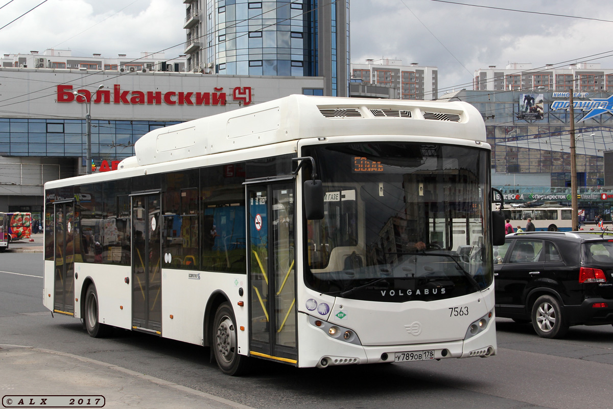 Санкт-Петербург, Volgabus-5270.G2 (CNG) № 7563