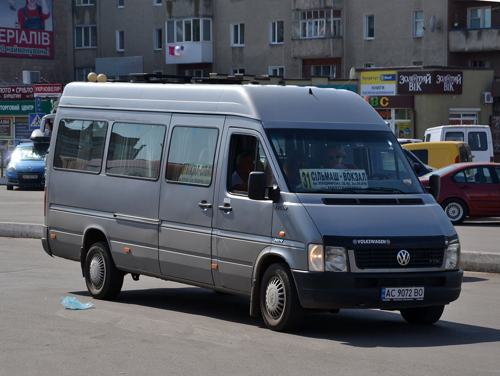 Волынская область, Volkswagen LT35 № AC 9072 BO