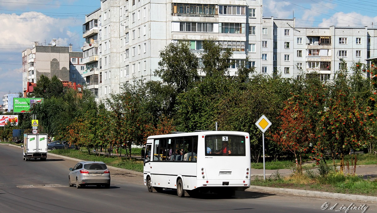 Красноярский край, ПАЗ-320412-05 "Вектор" № Т 054 НР 124