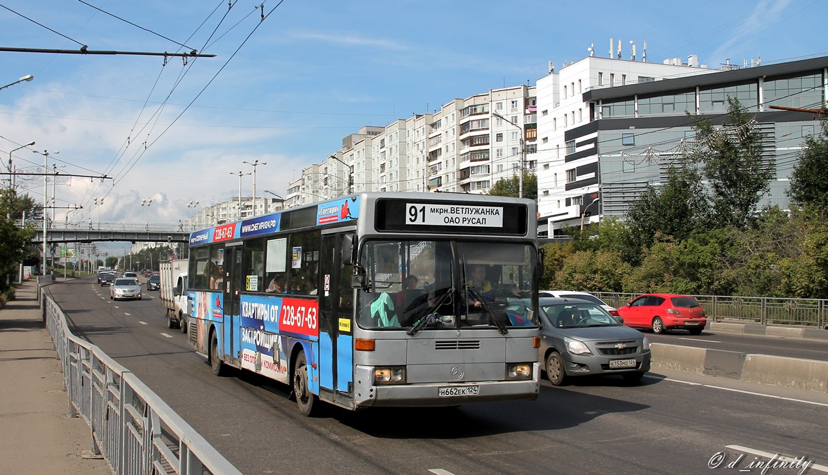 Красноярский край, Mercedes-Benz O405 № Н 662 ЕК 124