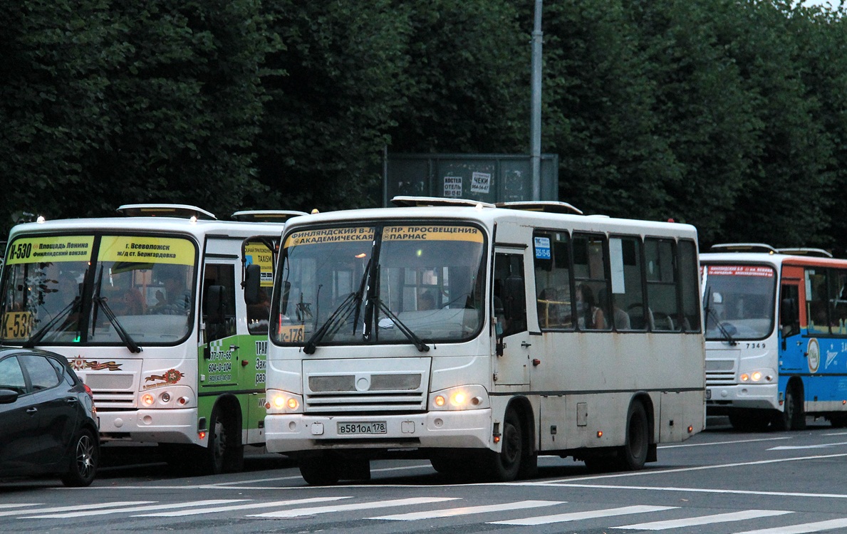 Санкт-Петербург, ПАЗ-320402-05 № В 581 ОА 178