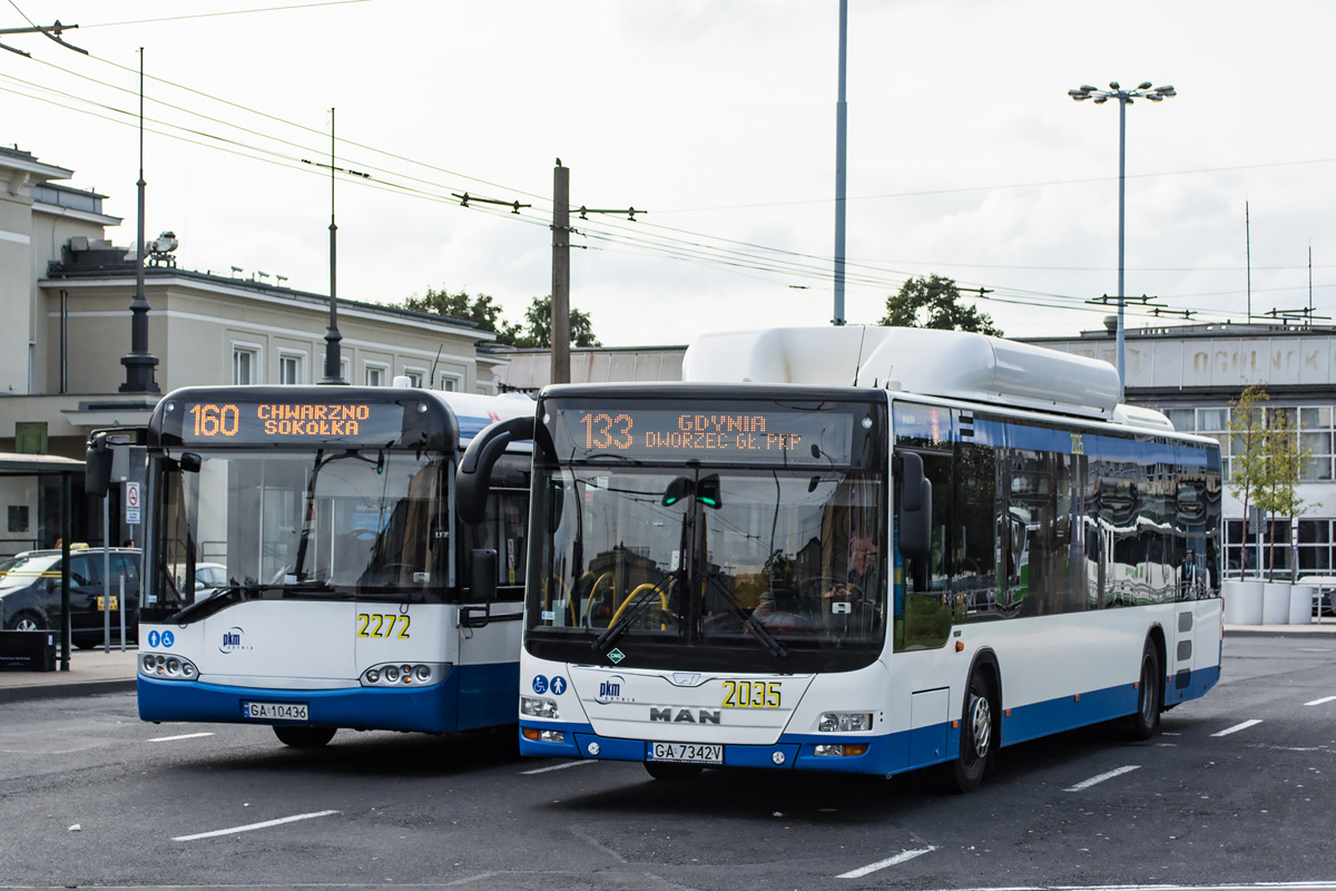 Lenkija, MAN A21 Lion's City NL313 CNG Nr. 2035