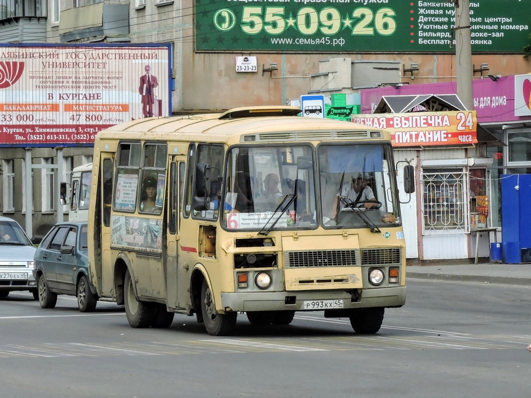 Курганская область, ПАЗ-32054 № 347