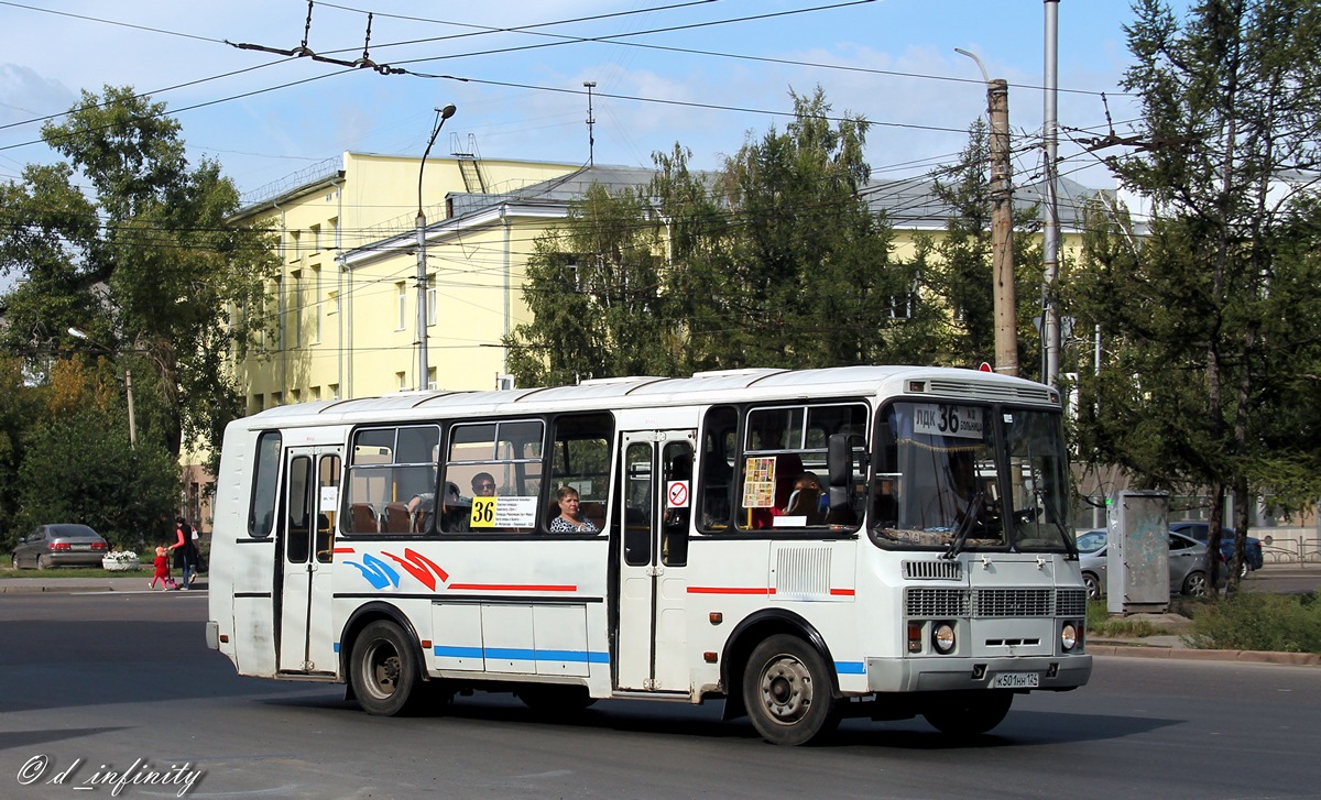 Красноярский край, ПАЗ-4234 № К 501 НН 124