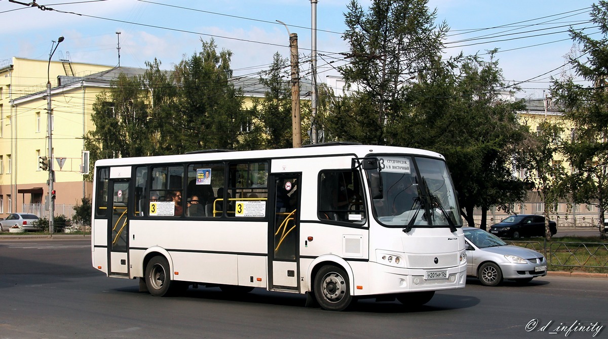 Красноярский край, ПАЗ-320412-05 "Вектор" № У 201 НР 124