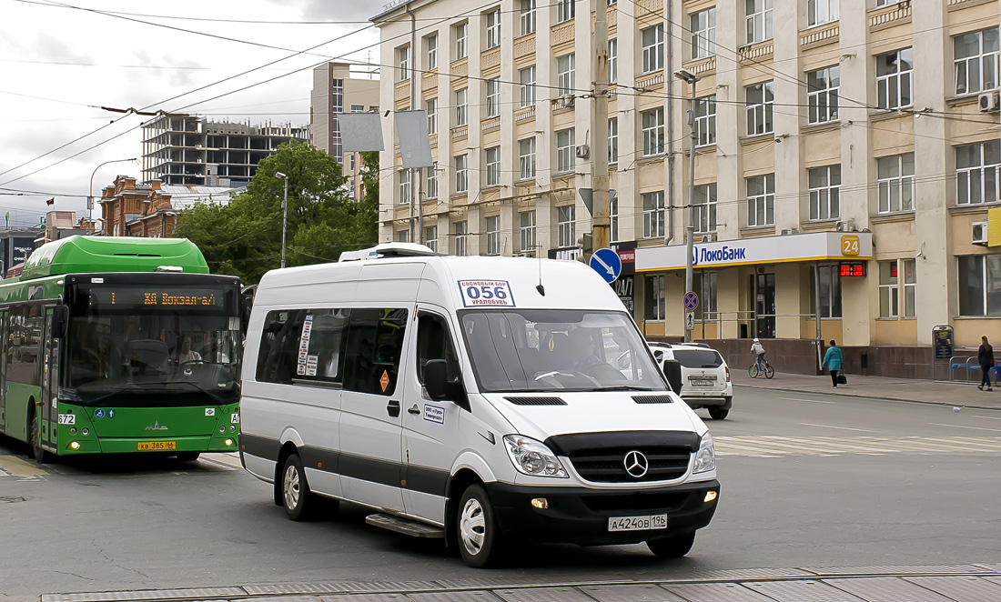 Свердловская область, Луидор-22360C (MB Sprinter) № А 424 ОВ 196