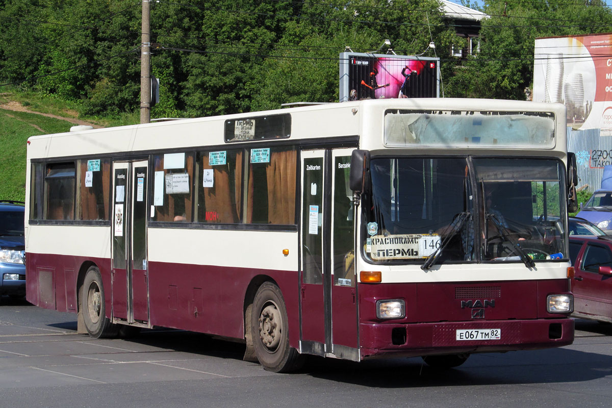 Пермский край, MAN 791 SL202 № Е 067 ТМ 82