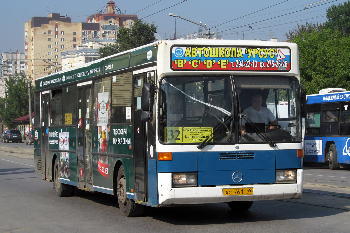 Пермский край, Mercedes-Benz O405 № АС 761 59 — Фото — Автобусный транспорт