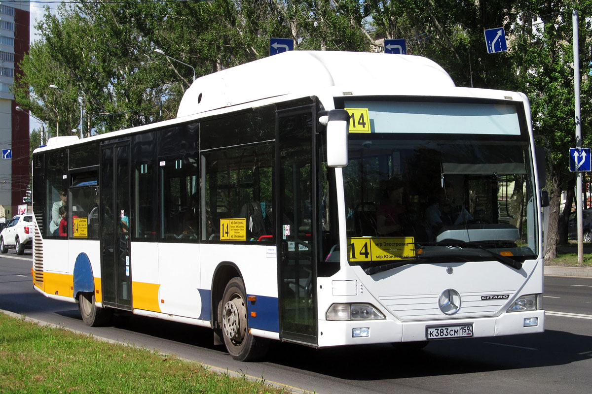 Пермский край, Mercedes-Benz O530 Citaro CNG № К 383 СМ 159