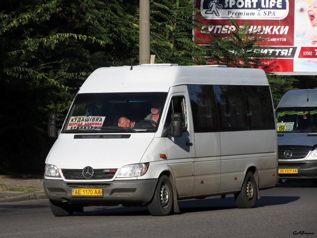 Днепропетровская область, Mercedes-Benz Sprinter W903 316CDI № AE 1170 AA