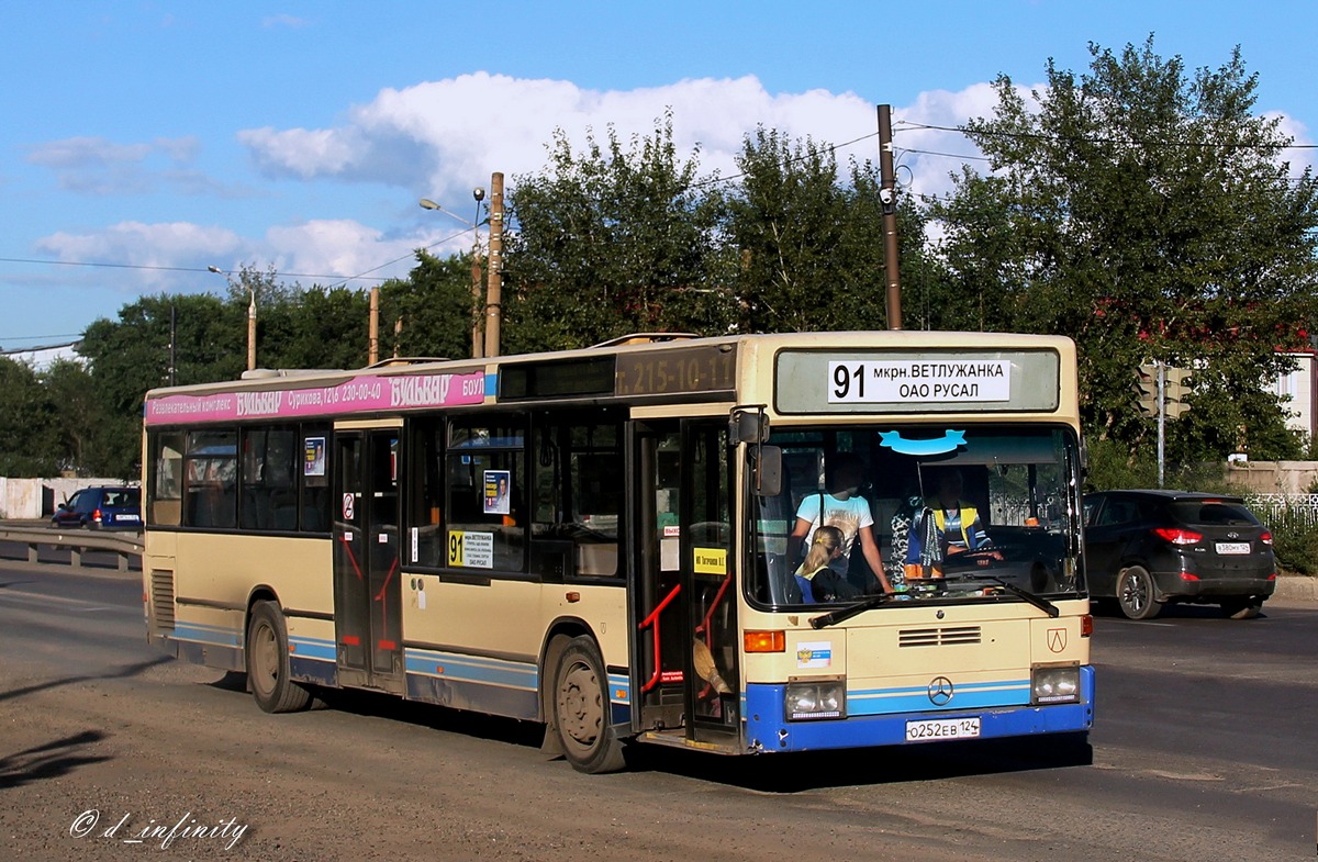 Region Krasnojarsk, Mercedes-Benz O405N2 Nr. О 252 ЕВ 124
