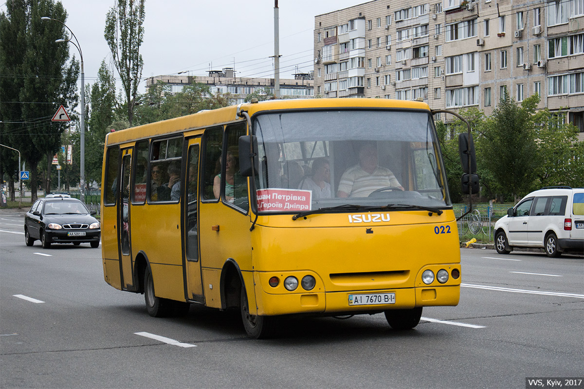 Киев, Богдан А09202 (ЛуАЗ) № 022