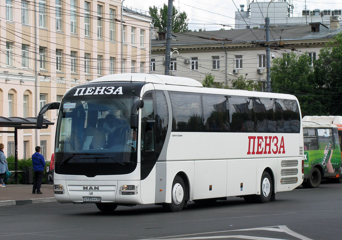 Пензенская область, MAN R07 Lion's Coach RHC444 № О 135 НУ 58