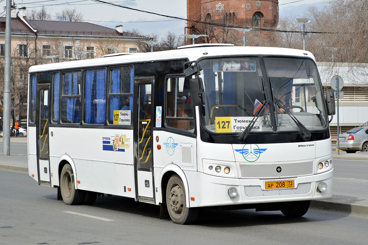 Тюменская область, ПАЗ-320412-05 "Вектор" № АР 208 72