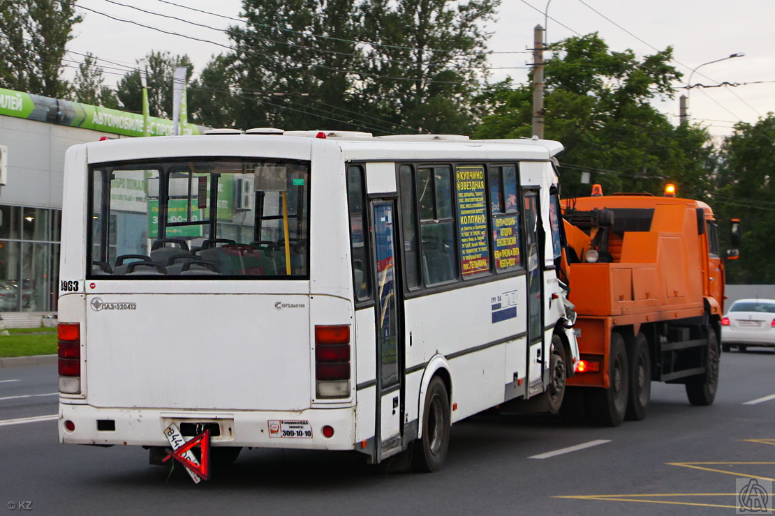 Санкт-Петербург, ПАЗ-320412-05 № 8963