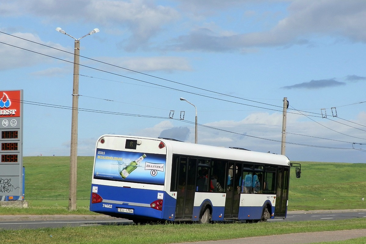 Латвия, Solaris Urbino II 12 № 74602