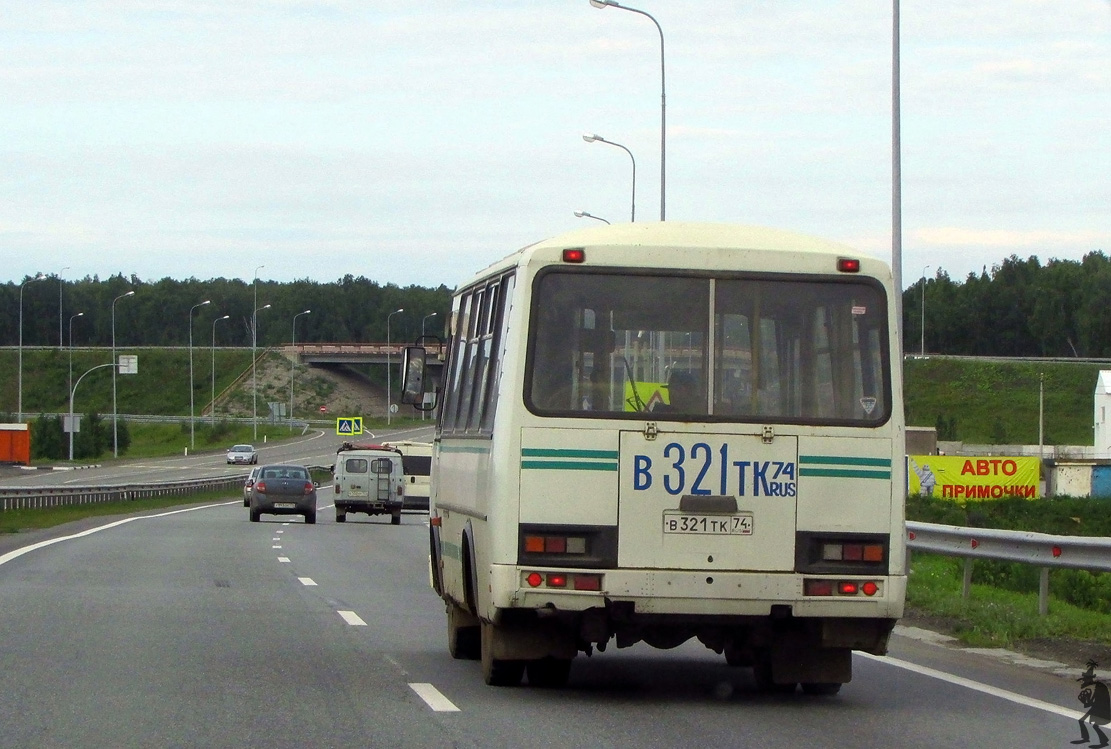 Челябинская область, ПАЗ-32053 № 307