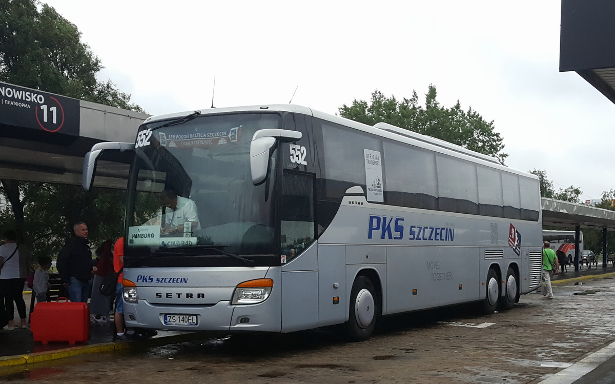 Польша, Setra S416GT-HD/3 № 552