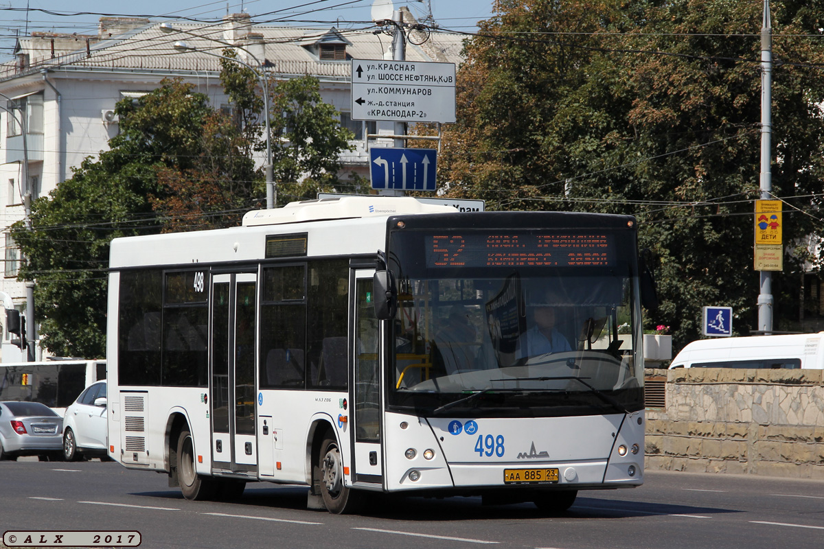 Krasnodar region, MAZ-206.086 Nr. 498