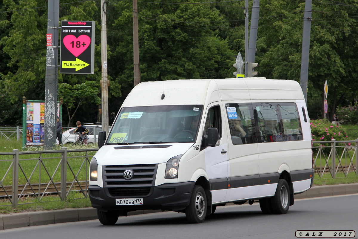 Санкт-Петербург, БТД-2219 (Volkswagen Crafter) № 2953