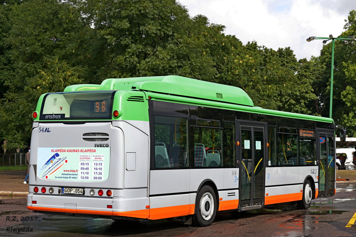 Литва, Irisbus Citelis 12M CNG № 54