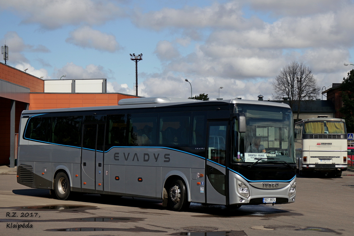 Литва, IVECO Evadys 12M № 5E7 9974