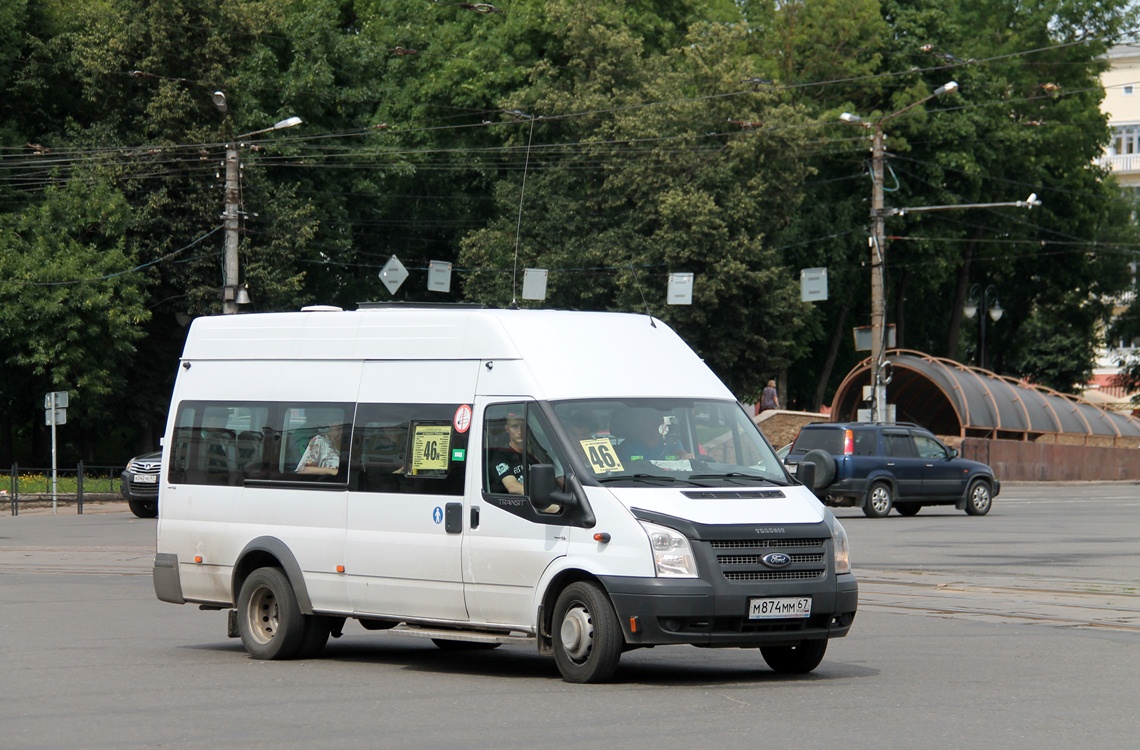 Смоленская область, Автодом (Ford Transit) № М 874 ММ 67