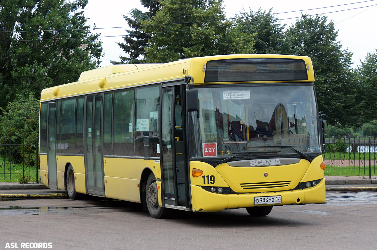 Ленинградская область, Scania OmniLink II (Скания-Питер) № 119