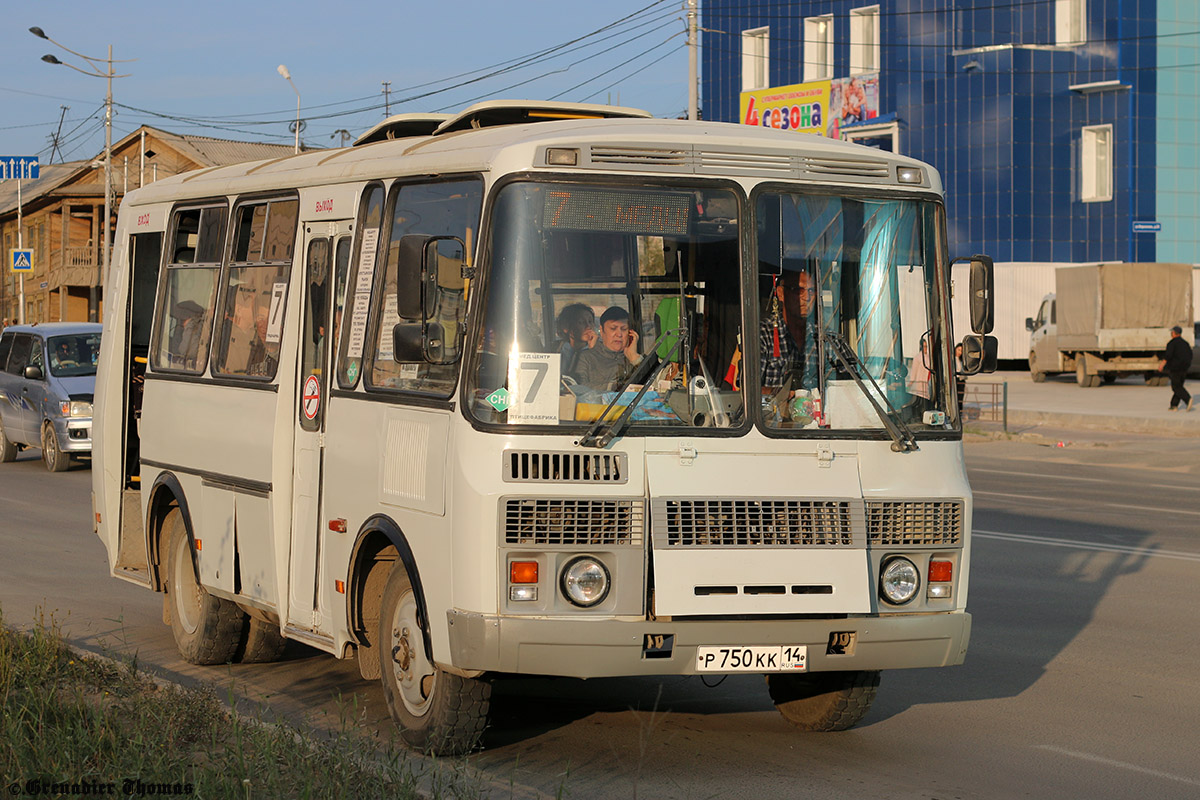 Саха (Якутия), ПАЗ-32054 № Р 750 КК 14