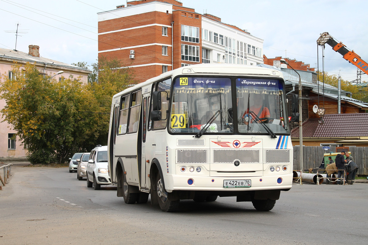 Томская вобласць, ПАЗ-32054 № Е 422 ЕВ 70