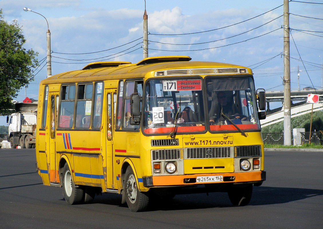 Нижегородская область, ПАЗ-4234 № В 265 КК 152