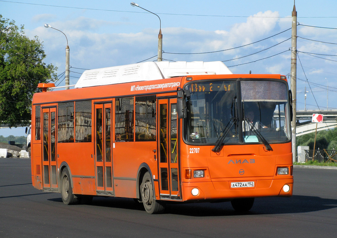 Нижегородская область, ЛиАЗ-5256.57 № 22707