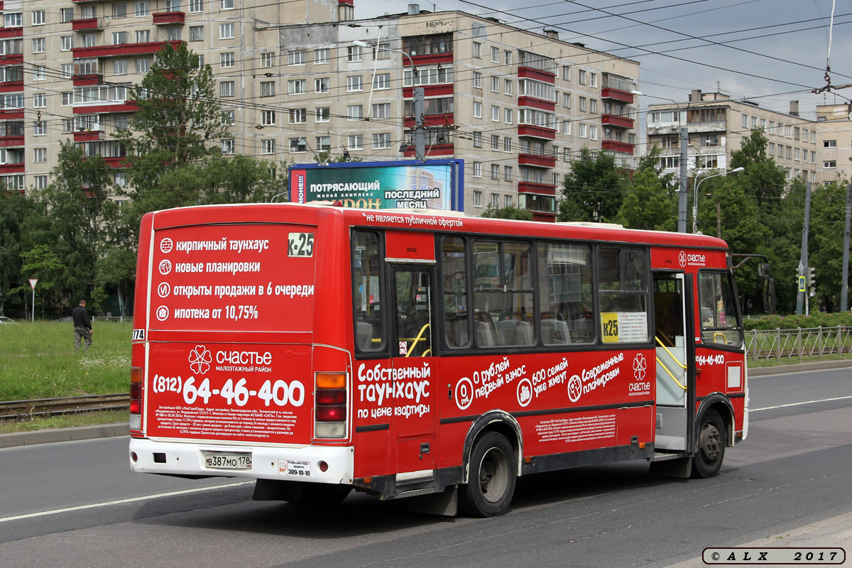 Санкт-Петербург, ПАЗ-320412-05 № 7774