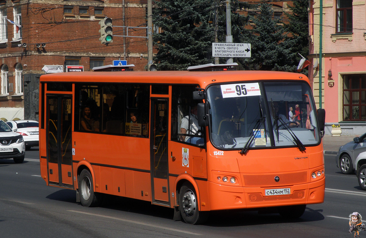 Нижегородская область, ПАЗ-320414-04 "Вектор" № 15472