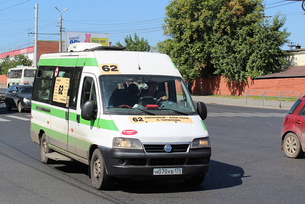 Челябинская область, FIAT Ducato 244 CSMMC-RLL, -RTL № Н 070 ХВ 174