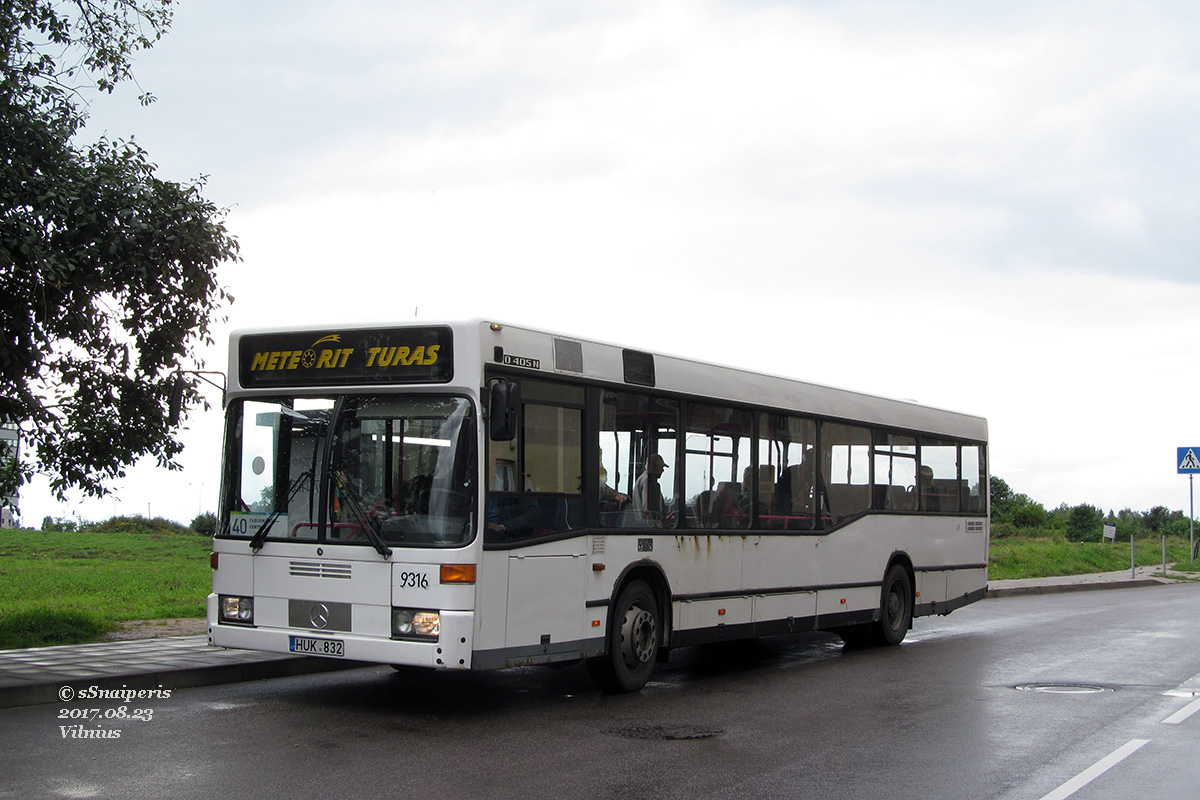 Літва, Mercedes-Benz O405N2 № 9316