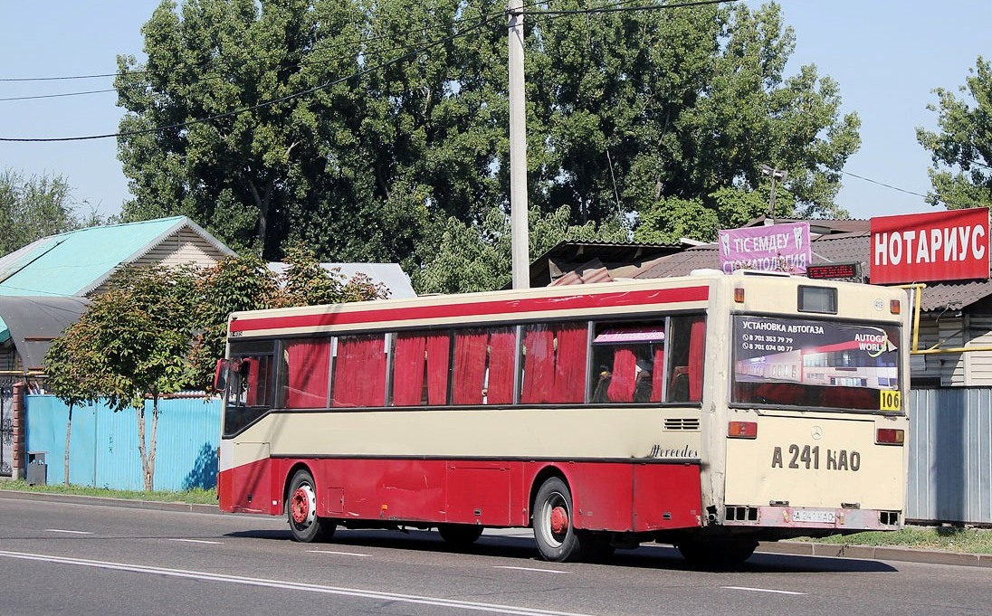 Алматы, Mercedes-Benz O405 № A 241 KAO