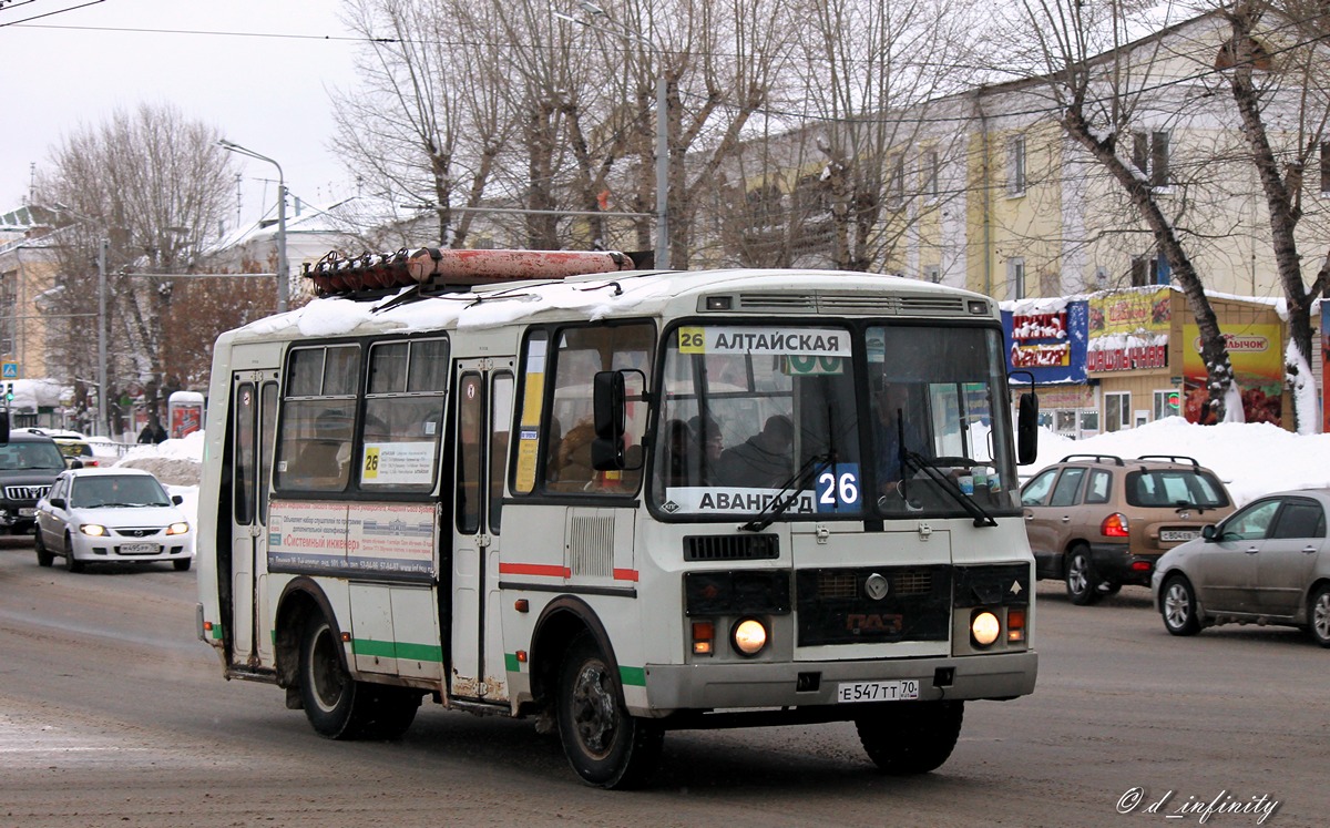 Томская область, ПАЗ-32054 № Е 547 ТТ 70